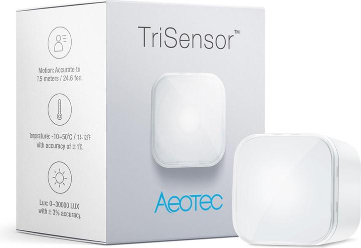 Actual product image Aeotec TriSensor (7 m)
