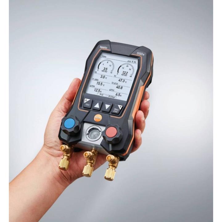 Image du produit Testo Appareil de mesure du réfrigérant 550 Set de tuyaux de remplissage