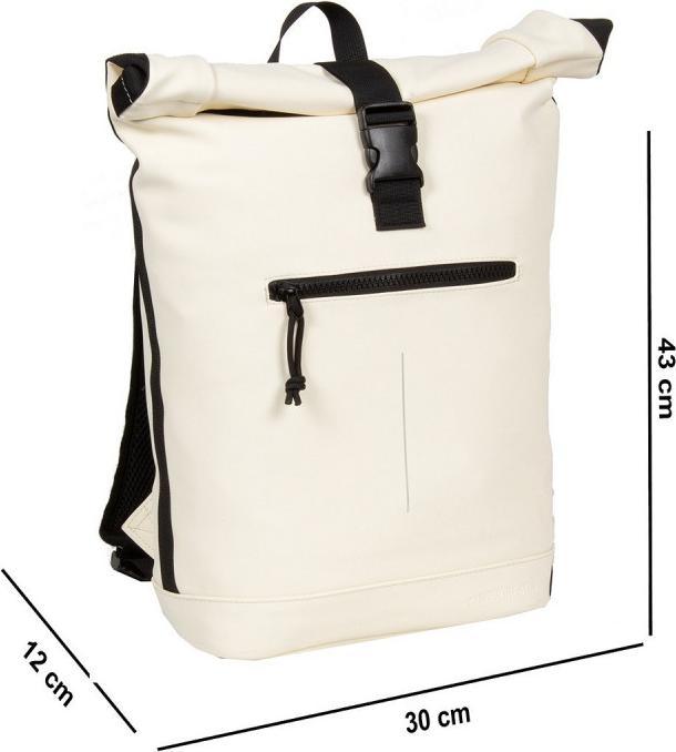 Actual product image New Rebels Mart - New York Rolltop Backpack 16L White (16 l)