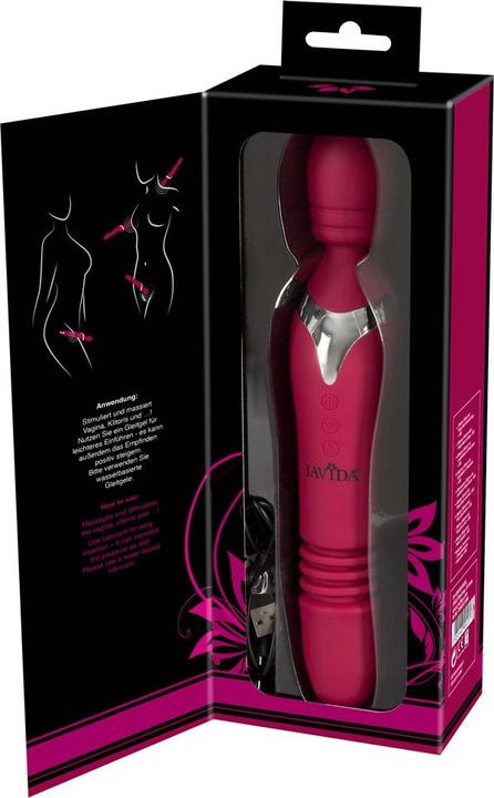 Actual product image Javida Massage Stick Warming & Thrusting Vibe