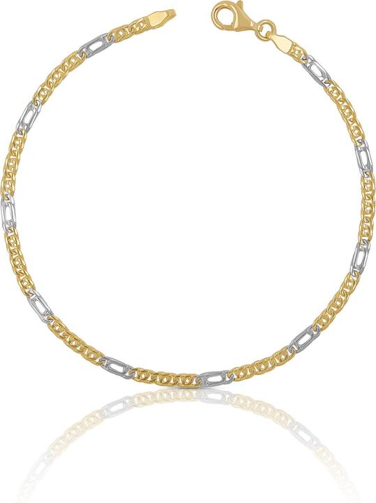 Muau Fantasie (19 cm, 750, Weissgold, 18K Gelbgold)