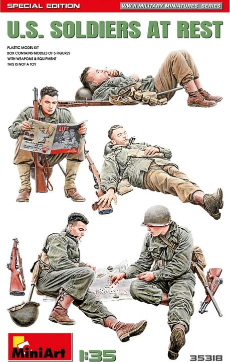 Immagine prodotto Mini art Soldati americani a riposo. Edizione speciale
