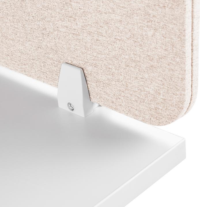 Actual product image Beliani Desk divider beige 72 x 40 cm WALLY