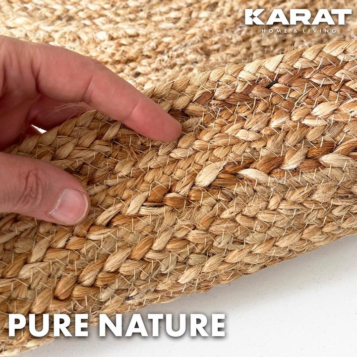 Produktbild Karat Jute-Teppich (90 x 90 cm)