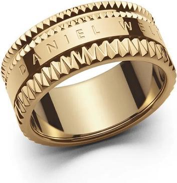 Actual product image Daniel Wellington Eye-catching gold-plated Elevation DW0040026 ring - Circuit: 56 mm (56)
