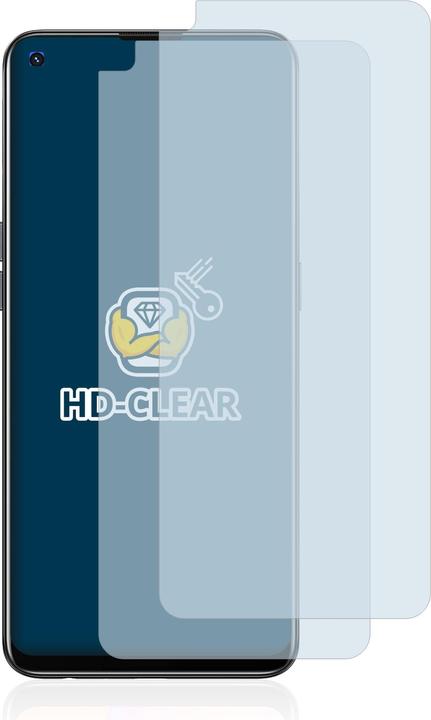 Actual product image BROTECT Screen Protector Clear (2 Piece, Oppo A94 5G)