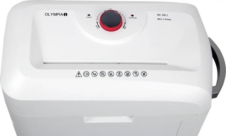 Image du produit Olympia MC 306.2 Déchiqueteuse de documents (Coupe de particules)