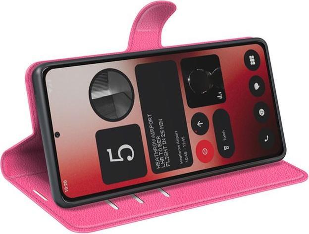 Image du produit MU Classic Série de couvertures de livres en cuir Litchi (Nothing Phone (2a))