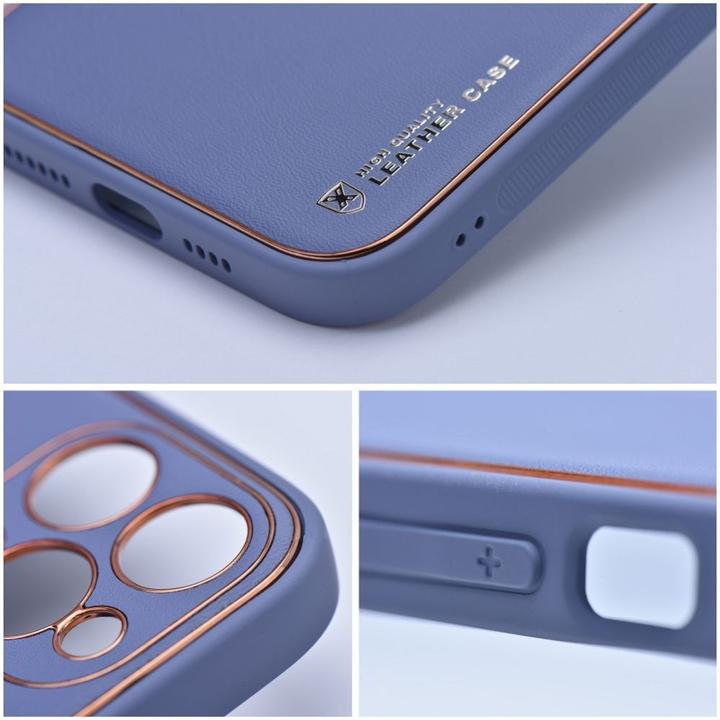 Immagine prodotto OEM Back panel cover LEATHER case for SAMSUNG S24 Plus blue (Samsung Galaxy S24+)