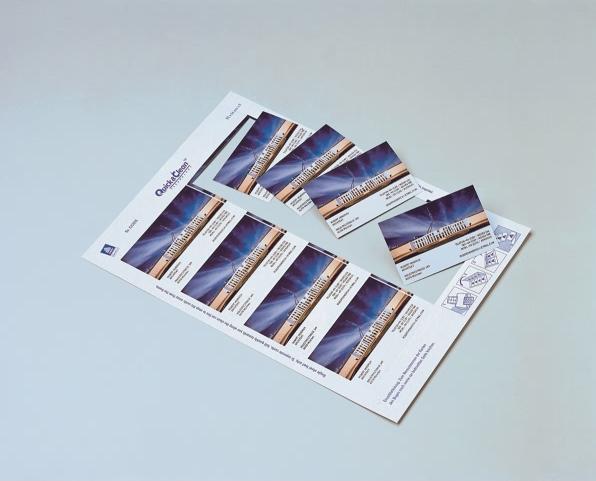 Produktbild Avery Hochwertige Visitenkarten (200 g/m², 10 x, A4)