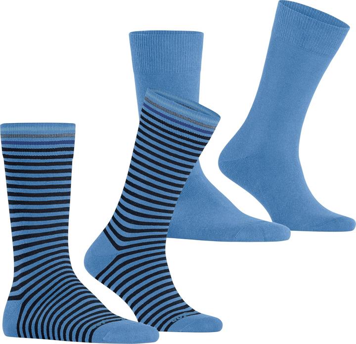 Produktbild Burlington Everyday Stripe SO - Mixed 2-Pack (2er Pack, 40 - 46)