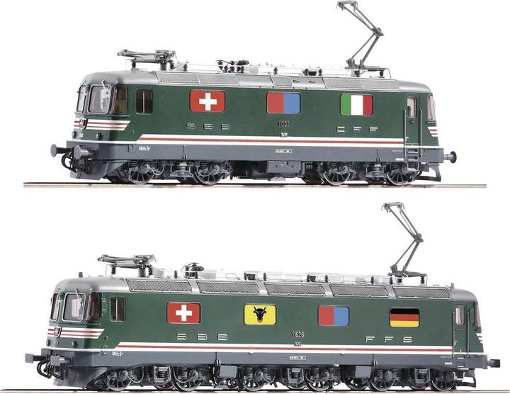 Actual product image Roco 71414 H0 SBB Electric Locomotive Double Traction Re 10/10 (Track H0)