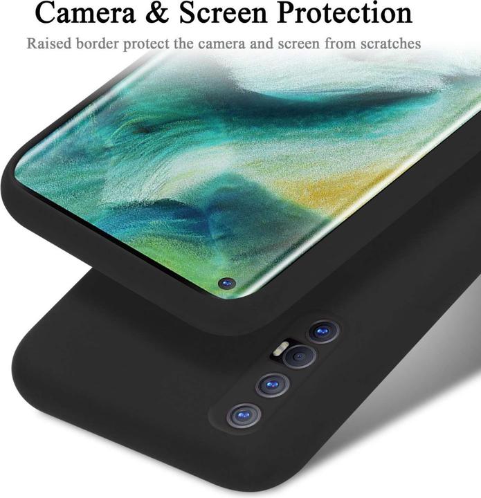 Actual product image Cadorabo Bumper Case for Oppo FIND X2 NEO TPU Liquid Silicone Cover for Oppo FIND X2 NEO (Oppo Find X2 Neo)
