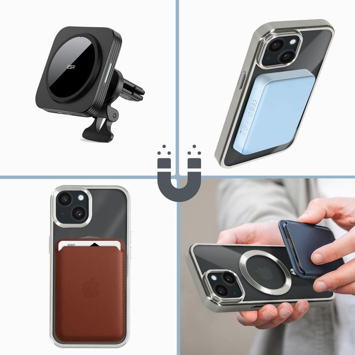 Actual product image Avizar Chrome Mobile Phone Cover Series (Apple iPhone 15)