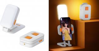 Produktbild CamRock Live Stream LED-Lampe mit Smartphone-Halterung (Ringleuchte)