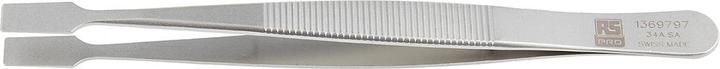 Actual product image Rs Pro Flat tip tweezers 120mm