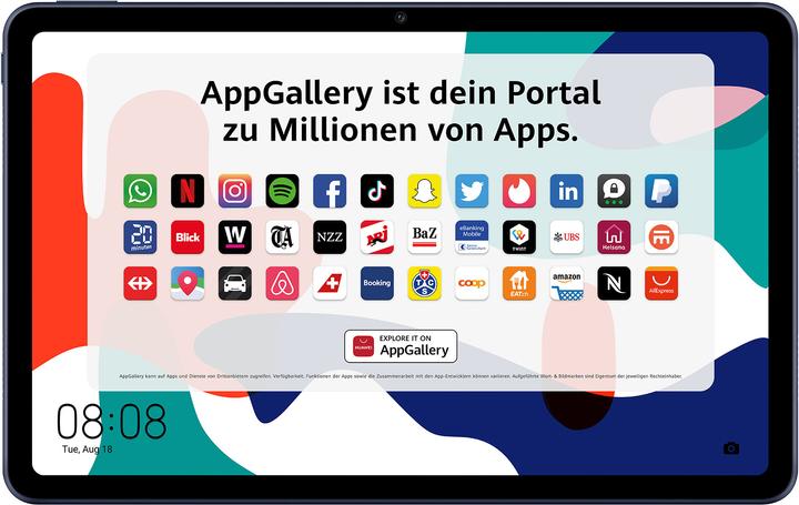 Productafbeelding Huawei MatePad (Alleen WLAN, 10.40", 64 GB, Middernachtsgrijs)
