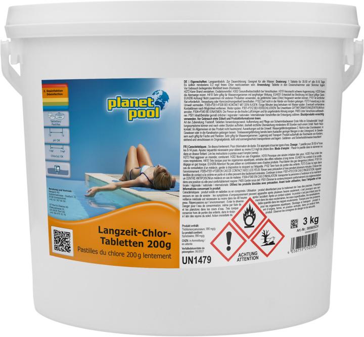 Planet Pool Long-term chlorine tablets (3180 g)