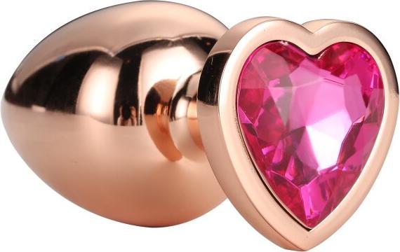Image du produit Dream Toys Gleaming Love Rose Gold Plug Medium