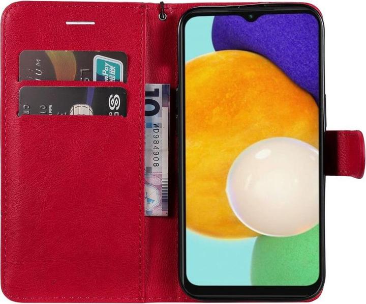 Produktbild Cover-Discount Galaxy A34 - Leder Etui Hülle rot (Samsung Galaxy A34 5G)