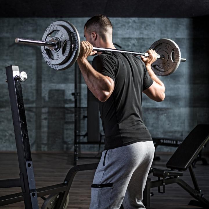 Actual product image Gorilla Sports Barbell bar