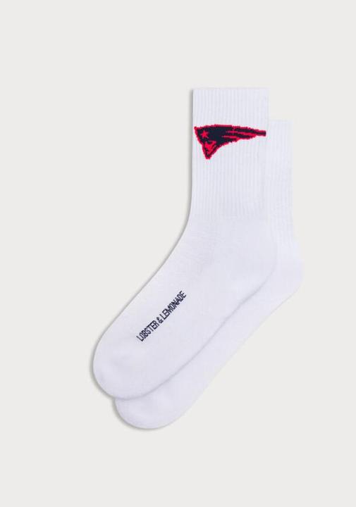 Lobster & Lemonade New England Patriots 90 Sport Socks white 41-46 (41 - 46)