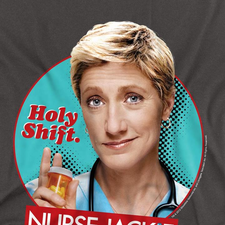 Actual product image Nurse Jackie Unisex Adult Holy Shift T-Shirt (S)