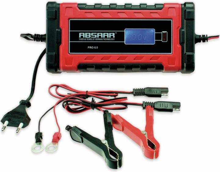 Absaar smartlader pro 6.0 6a 12/12v (12V, 24V, 6 A)