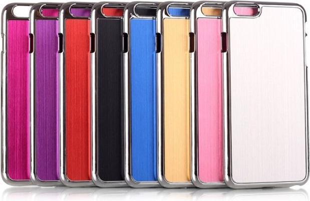 Image du produit MU Classic Housse en plastique dur au look alu (Apple iPhone 6s Plus, Apple iPhone 6 Plus)