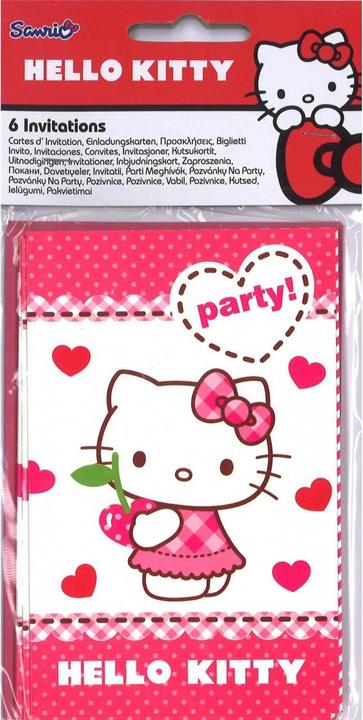 Immagine prodotto FT Carte d'invito Hello Kitty (6 pz.)