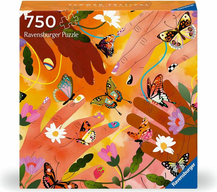 Actual product image Ravensburger Puzzle 12001200 - Flower Festival - Art&Soul- 750 pieces jigsaw puzzle for adults and children (750 pieces)
