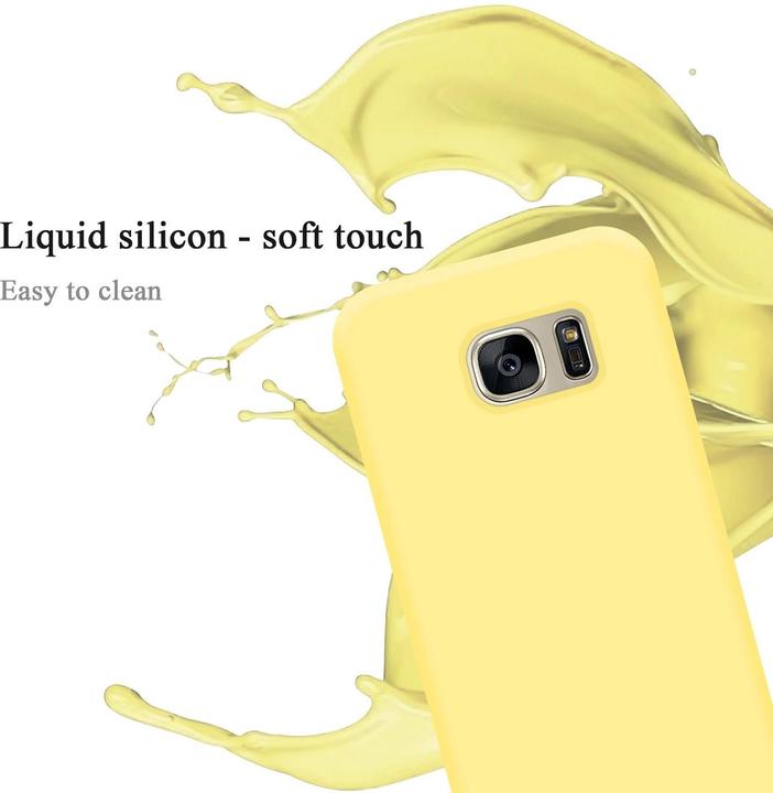 Actual product image Cadorabo TPU Liquid Silicone Case Cover (Samsung Galaxy S7)