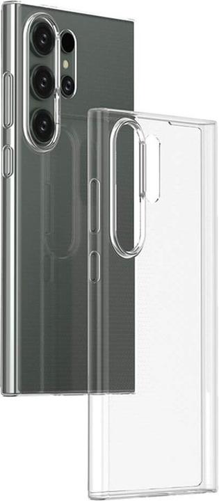 Actual product image Cover-Discount Silicone rubber case transparent (Samsung Galaxy S24 Ultra)