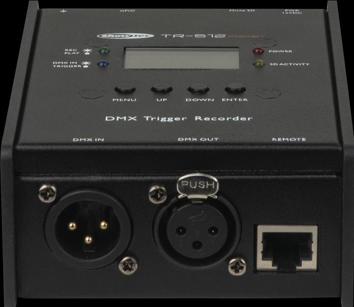 Image du produit Showtec TR-512 Enregistreur/lecteur DMX de poche
