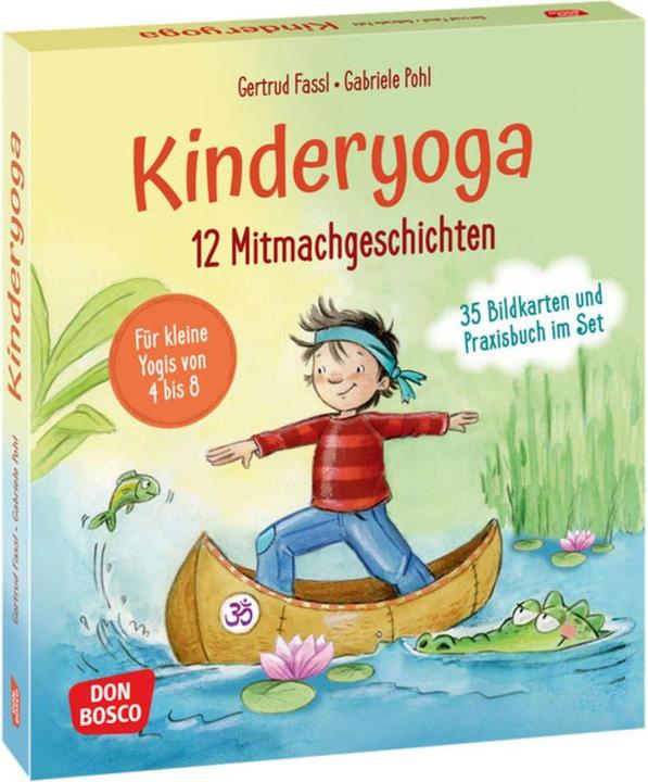 Produktbild 12 Kinderyoga-Mitmachgeschichten (Deutsch, Gertrud Fassl, Gabriele Pohl, 2022)