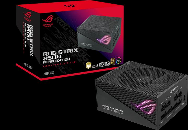Produktbild ASUS PSU ROG STRIX 850W Gold Aura Edition (850 W)