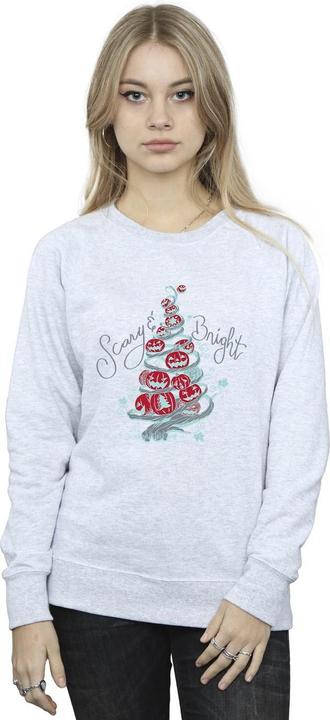 Image du produit Disney - Sweat THE NIGHTMARE BEFORE CHRISTMAS SCARY & BRIGHT - Femme (4XL)