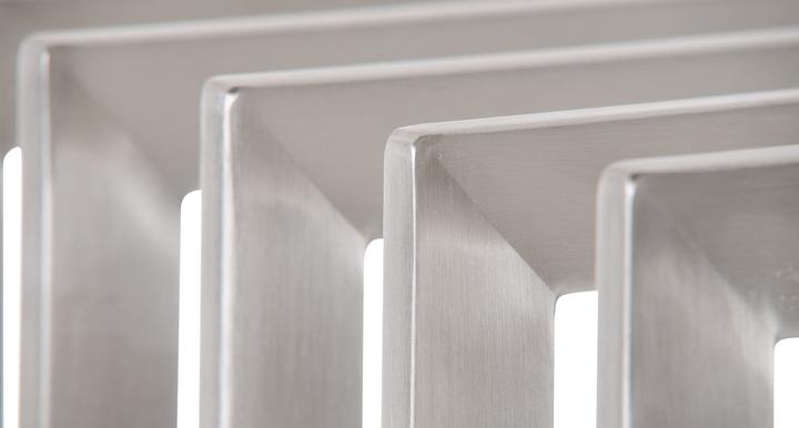 Actual product image CLP Firewood rack Irving 40x50x100, stainless steel (40 x 50 x 100 cm)