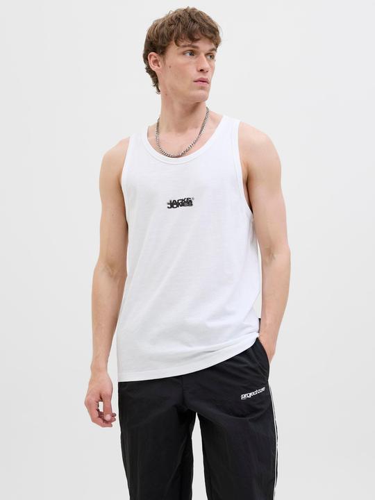Produktbild Jack & Jones Logo Rundhalsausschnitt Tanktop Tanktop (XS)