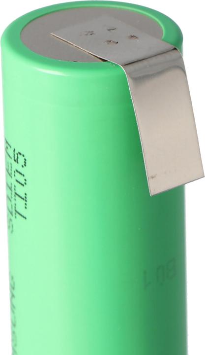 Image du produit Samsung Accu INR18650-25R non protégé avec cosse à souder en forme de U (1 pcs, 18650, 2500 mAh)