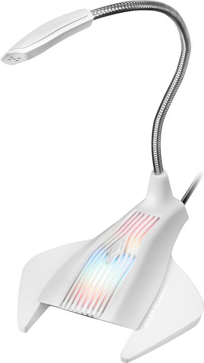 Image du produit Mars Gaming Microphone Sur Pied Mmic RGB (Blanc)