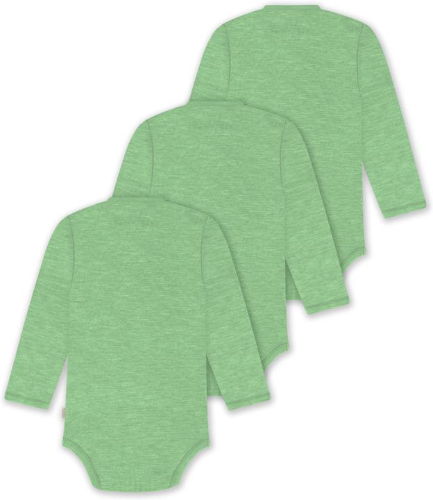 Immagine prodotto Normani Confezione da 3 pezzi di body merino per neonati a maniche lunghe per 0-24 mesi - 9349 (74)
