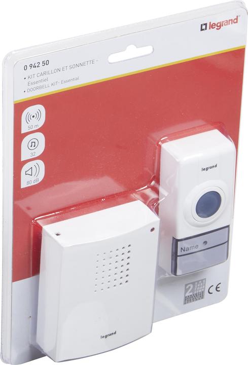 Actual product image Legrand Eco radio gong set (Funk)