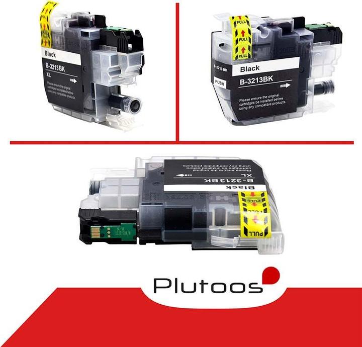 Immagine prodotto Plutoos Brother LC-3213 Cartuccia XXL compatibile, Nero LC-3213BK