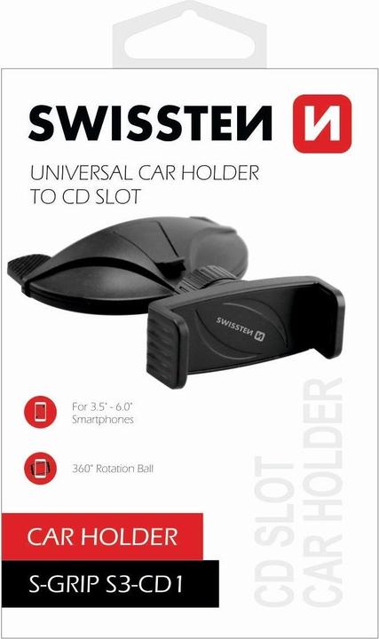 Produktbild Swissten Autohalterung S-GRIP S3-CD1