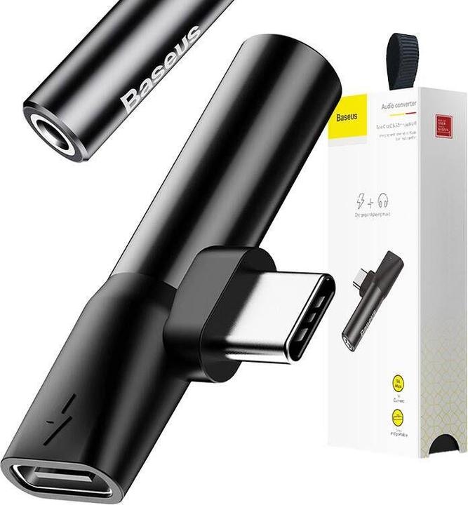 Produktbild Baseus 2in1 USB Typ-C Adapter (USB Typ C, 3.5mm Klinke)