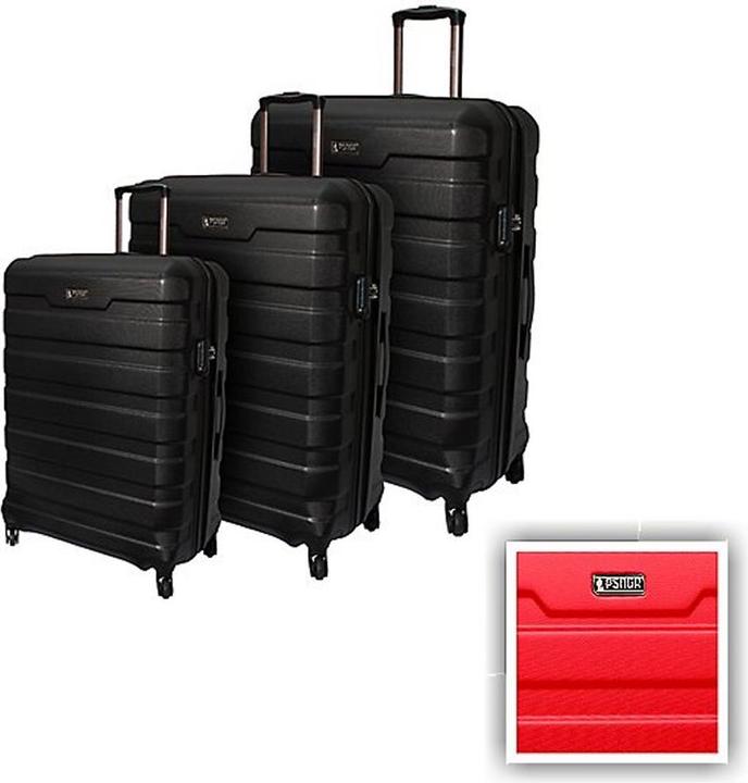 Psngr Chicago 3pcs suitcase set (241 l, Hand luggage (up to 50 litres))