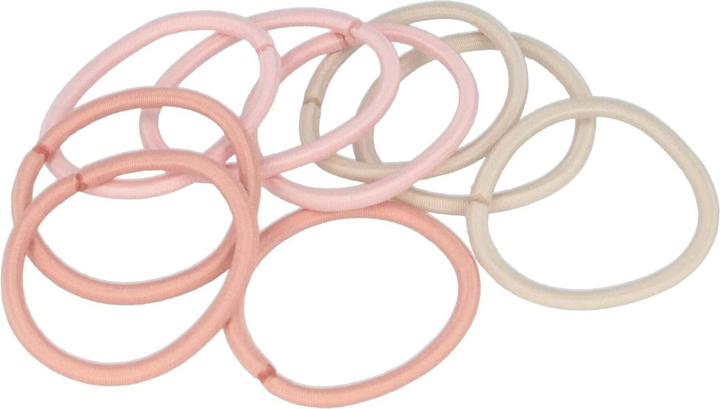Parsa Beauty PARSA Haargummi, rosa-beige 5.00 cm, 9 Stk. (Haargummi)