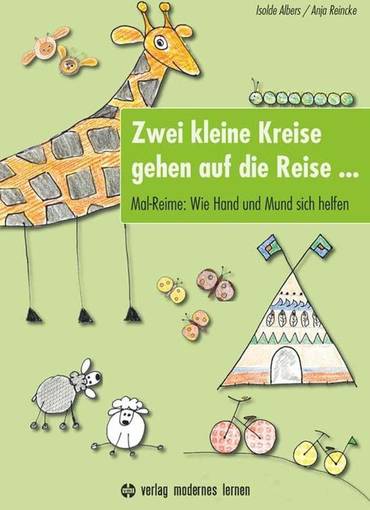 Actual product image Zwei kleine Kreise gehen auf die Reise (German, Isolde Albers, Anja Reincke, 2022)