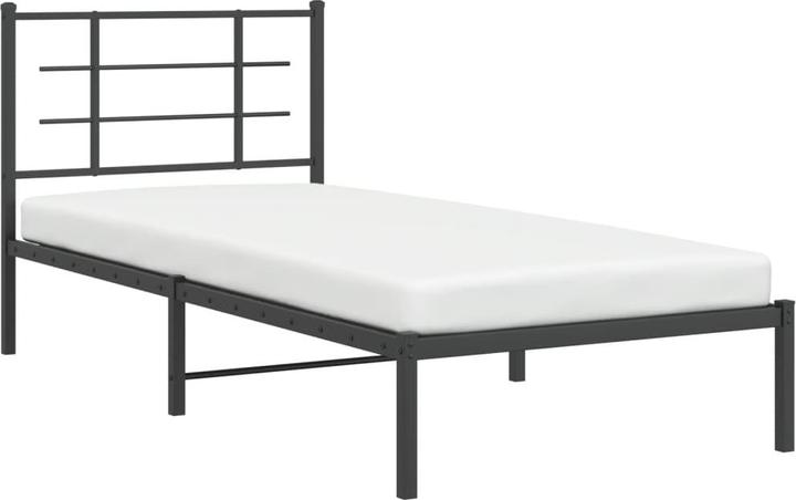 Produktbild VidaXL Bettgestell mit Kopfteil (90 x 200 cm)